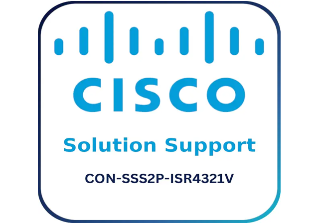 Cisco CON-SSS2P-ISR4321V Solution Support - Warranty & Support Extension