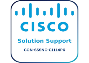 Cisco CON-SSSNC-C1114P6 Solution Support - Warranty & Support Extension