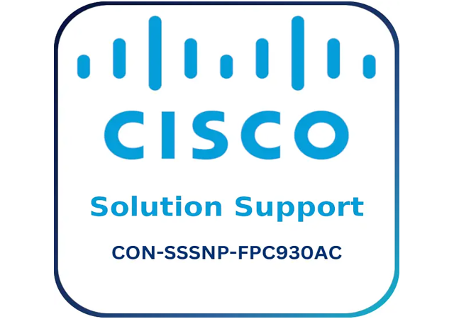 Cisco CON-SSSNP-FPC930AC Solution Support - Warranty & Support Extension