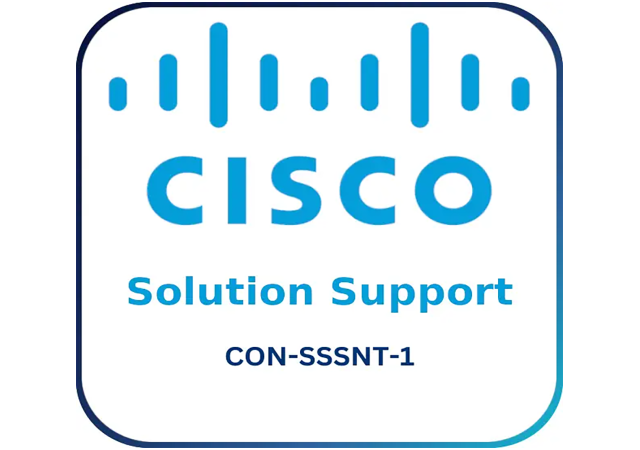 Cisco CON-SSSNT-1 Solution Support - Warranty & Support Extension