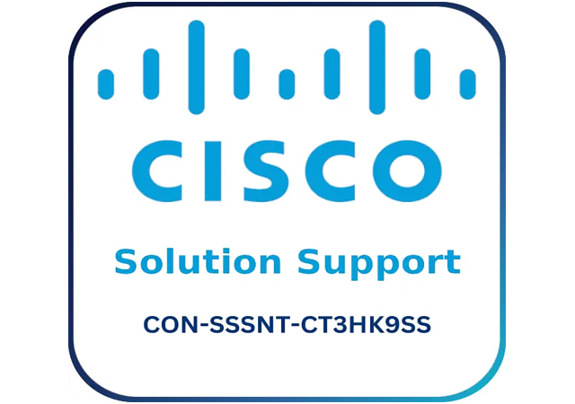 Cisco CON-SSSNT-CT3HK9SS Solution Support (SSPT) - Warranty & Support Extension