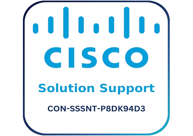 Cisco CON-SSSNT-P8DK94D3 Solution Support (SSPT) - Warranty & Support Extension