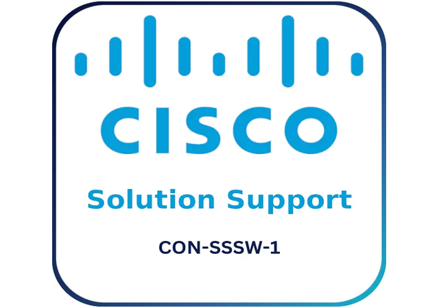 Cisco CON-SSSW-1 Solution Support - Warranty & Support Extension