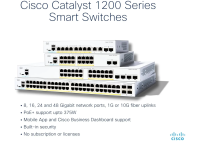 Cisco C1200-8T-E-2G - Smart Switch