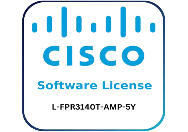 Cisco L-FPR3140T-AMP-5Y - Software Licence