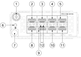 Cisco FPR3K-XNM-8X25G= - Network Module