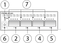 Cisco FPR9K-NM-4X100G= - Network Module