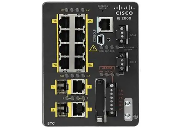 Cisco Industrial IE-2000-8TC-B - Network Switch