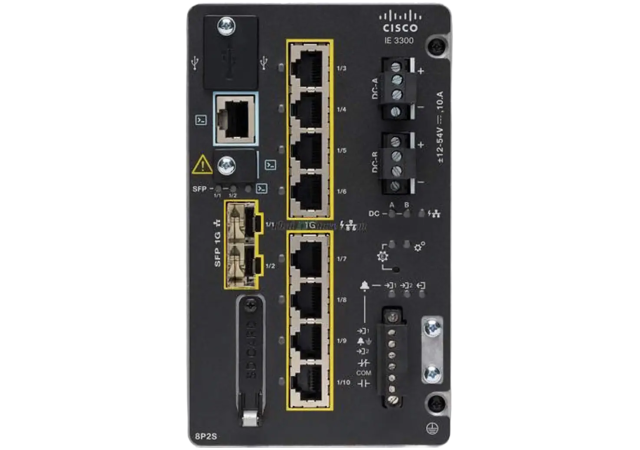 Cisco Catalyst IE-3300-8P2S-A - Industrial Switch