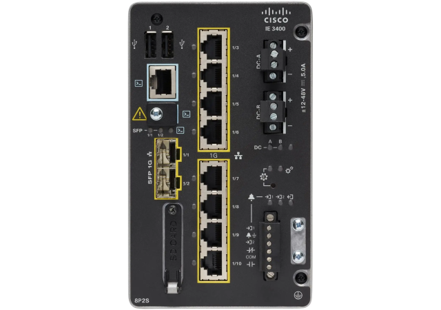 Cisco Catalyst IE-3400-8P2S-E - Industrial Switch