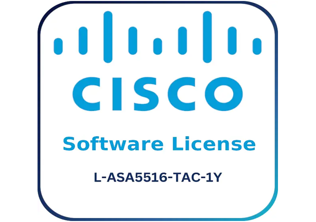 Cisco L-ASA5516-TAC-1Y - Software License