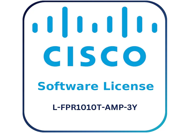 Cisco L-FPR1010T-AMP-3Y - Software License