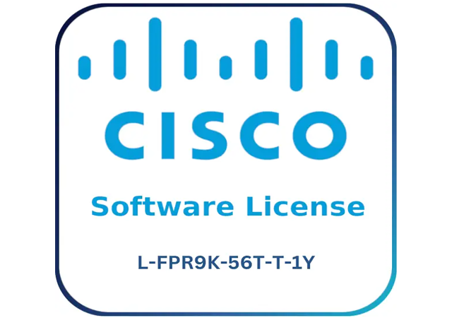 Cisco L-FPR9K-56T-T-1Y - Software Licence