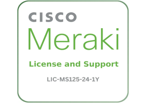 Cisco Meraki LIC-MS125-24-1Y - License and Support Service