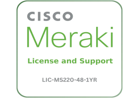 Cisco Meraki LIC-MS220-48-1YR - License and Support Service