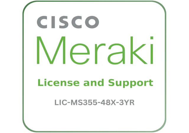 Cisco Meraki LIC-MS355-48X-3YR - License and Support Service