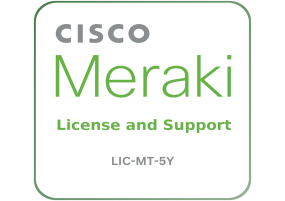 Cisco Meraki LIC-MT-5Y - License and Support Service