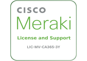 Cisco Meraki LIC-MV-CA365-3Y - License and Support Service