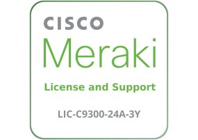 Cisco Meraki LIC-C9300-24A-3Y Advanced - License and Support Service