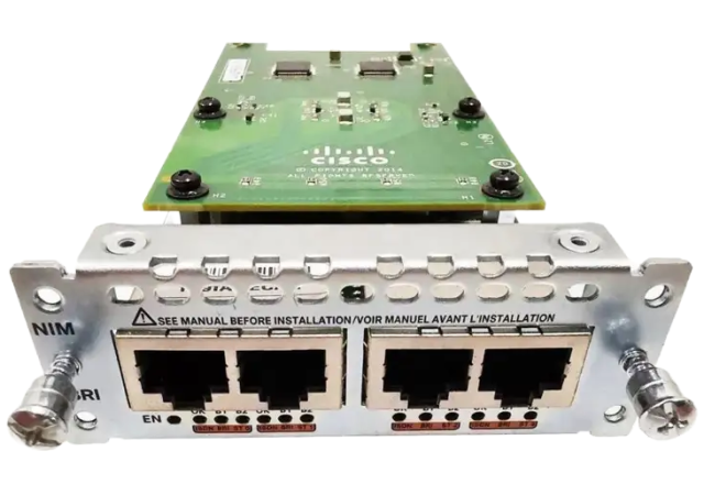 Cisco NIM-4BRI-NT/TE - Voice Network Module