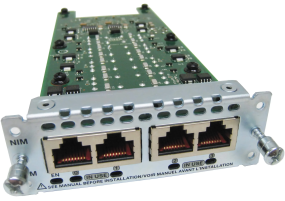 Cisco NIM-4E/M - Voice Network Module