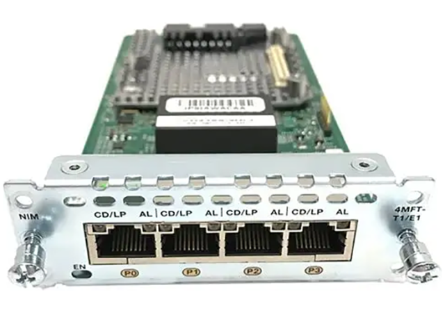 Cisco NIM-4MFT-T1/E1 - Voice Network Module