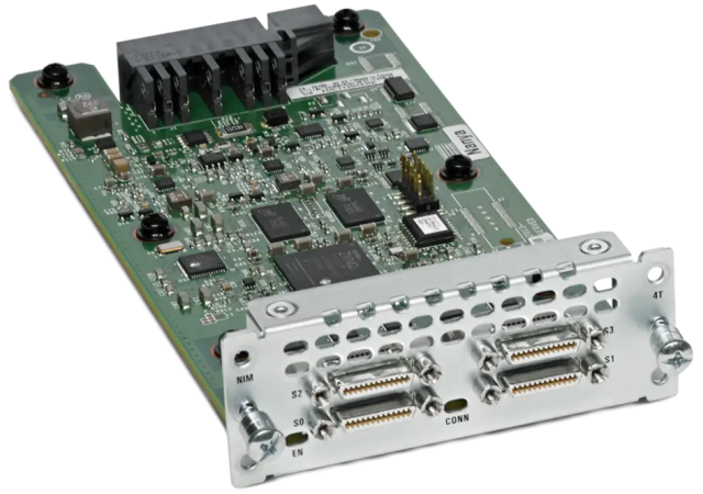 Cisco NIM-4T - Interface Module