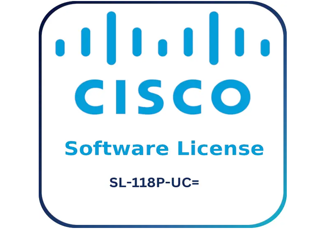 Cisco SL-118P-UC= - Software License