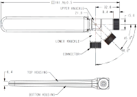 Cisco W-ANTM2050D-RPSMA= - Dipole Antenna