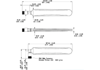 Cisco LTE-ANTM2-SMA-D= - 4G LTE dipole antenna