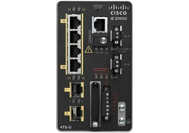 Cisco Industrial IE-2000U-4TS-G - Network Switch