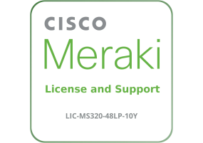 Cisco Meraki LIC-MS320-48LP-10Y - License and Support Service