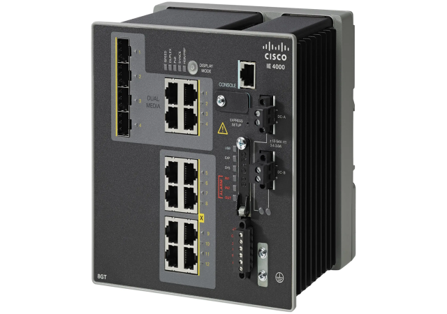 Cisco Industrial IE-4000-8GT4G-E - Network Switch