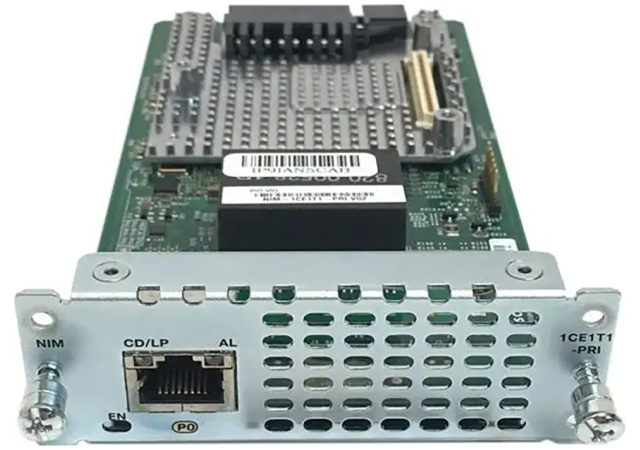 Cisco NIM-1CE1T1-PRI= - Voice Network Module