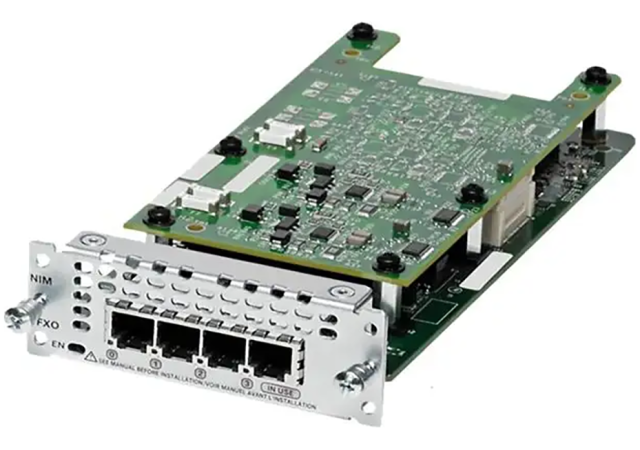 Cisco NIM-4FXO= - Voice Network Module